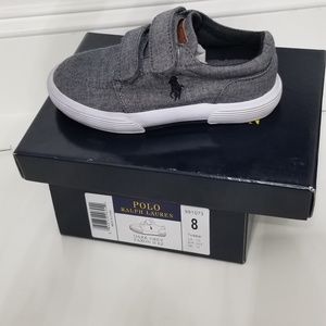 Polo Ralph Lauren Dark Grey Faxon II EZ Shoes